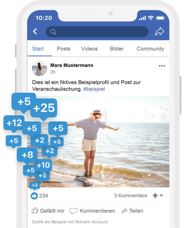 Facebook Post Likes kaufen 1