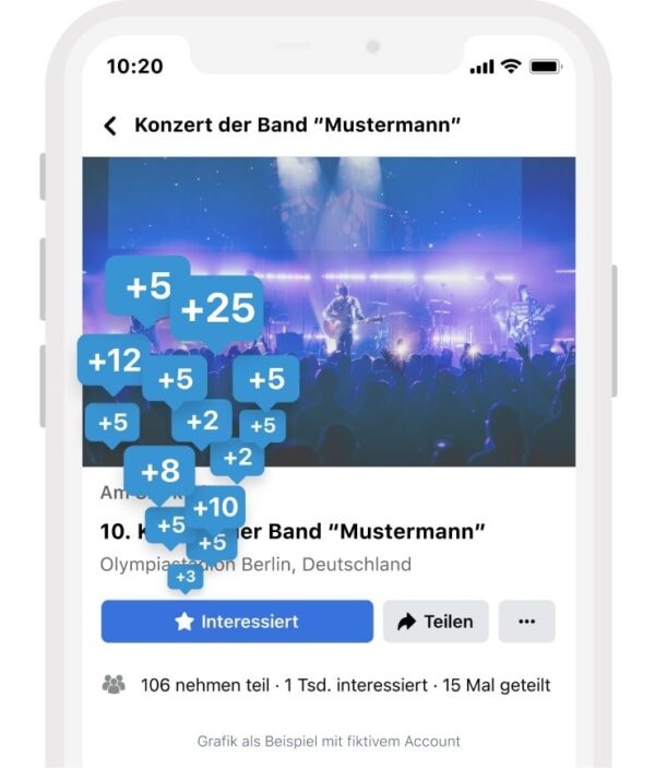Facebook Event Interessiert