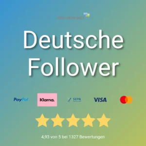 Echte deutsche Instagram Follower günstig kaufen