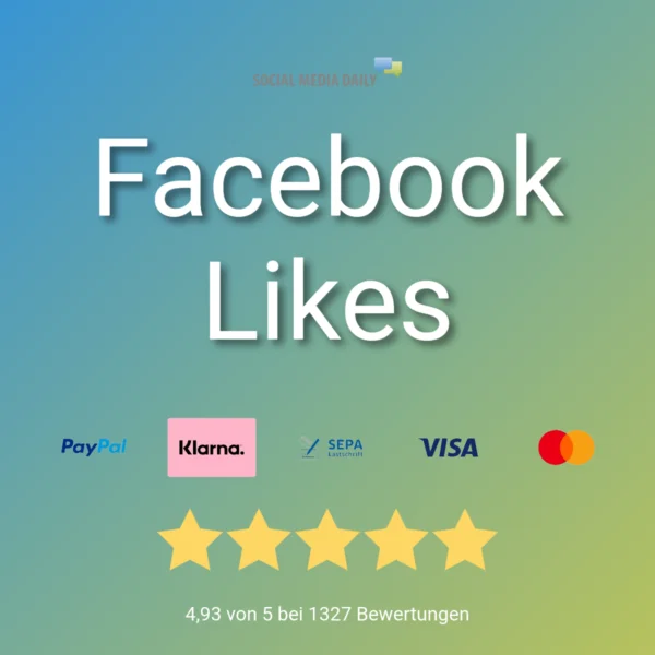 Echte Facebook Likes günstig kaufen