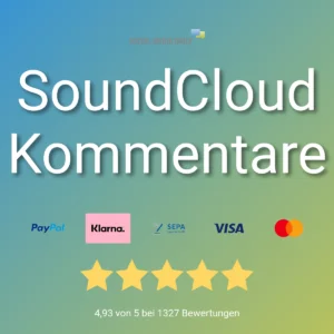 Echte SoundCloud Kommentare günstig kaufen
