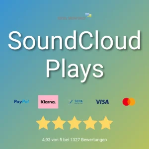 Echte SoundCloud Plays günstig kaufen
